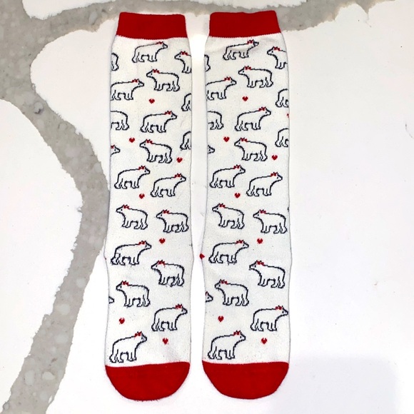 LAND’S END Girls Knee High Boot Socks Winter - Picture 13 of 17